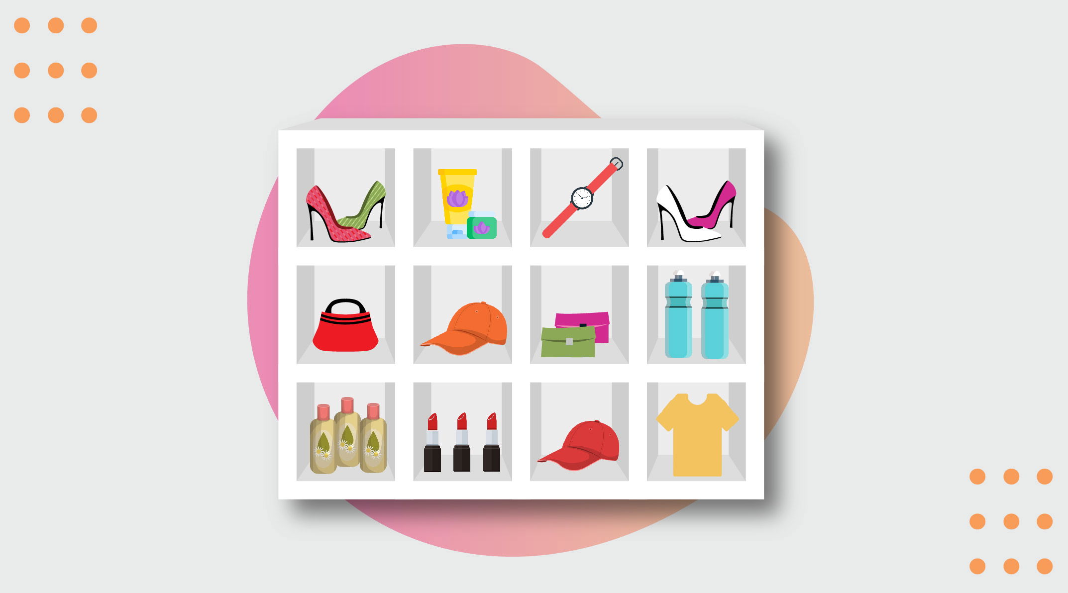 renta de cubos y espacios de exhibición